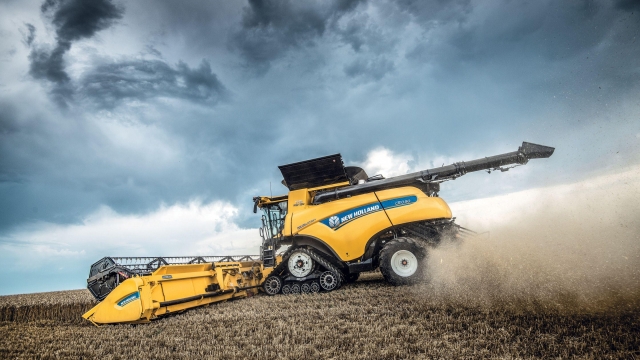 The Mighty Holland Tractor: Unleashing Farming Power